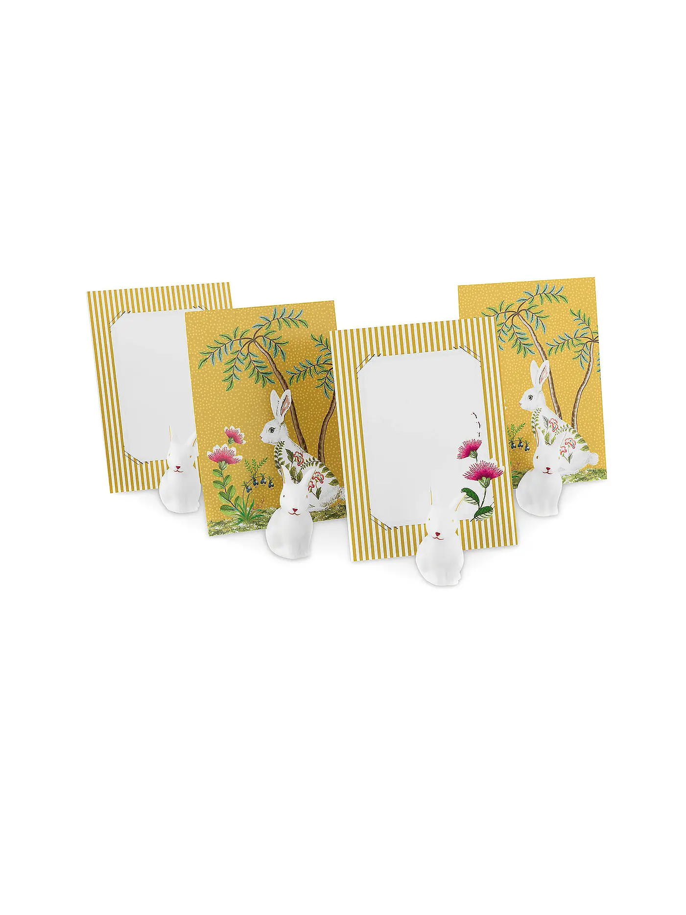 PIP STUDIO | Tischkarten Halter Set 4er LA MAJORELLE Gelb | 